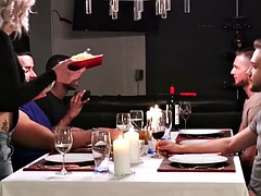 Men.com - Turning my sisters boyfriend gay - The Dinner Party Part 1- Fuck