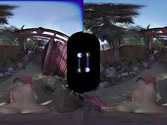 Tredimensionel, Babe, Store bryster, Blondine, Hårdt, Pov, Realitet, Thai