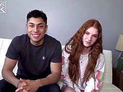 9 inch latino cock tears red haired teenie cunt up! wow!