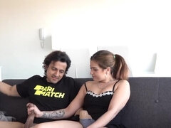 흑갈색 머리, 여자친구, 인도인, 빼빼한, 젖가슴