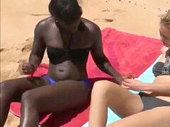 best Vacation In My Life with ebony and woman On The Beach