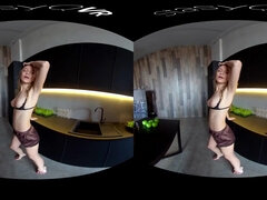 Amateur Russian babe teasing in exclusive POV VR video - Pov