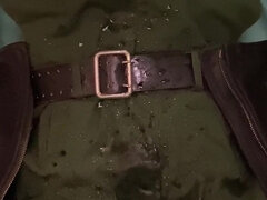 Esercito, Europea, Fetish, Gay, Fatto in casa, Umiliazione, Cuio, Uniforme