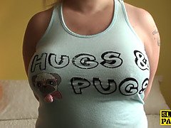 Brytyjski, Europejski, Hd, Masturbacja, Warkocze, Niewolnik, Dziwka, Squirting