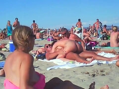 Bella grossa formosa, Spiaggia, Schizzo di sborra, Sega, Interrazziale, Lesbica, Masturbazione, Matura