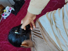 Man and Young Girl Doggy Hot Style Fucking Hindi
