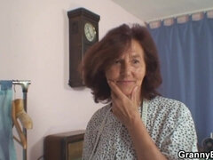 Amatør, Brunette, Bedstemor, Behåret, Hårdt, Hd, Ældre kvinde, Fisse