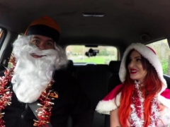 Fake Driving School Sexy aroused squirting festive rectal