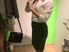 Upskirt, business-bitch, stocking