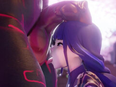 Dragk's Raiden Compilation - 3D Animated Cosplay Sex Interracial Cowgirl Position Feet Anal Creampie