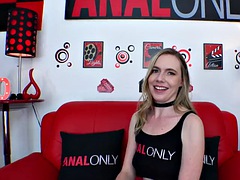 ANAL ONLY - Advanced anal with hot blonde Rebel Ryder