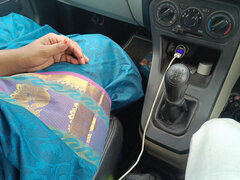 Amatööri, Auto, Pariskunta, Intialainen, Julkinen, Tissit, Vaimo