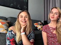 Leie, Tussi, Blondine, Dildo, Lesbisch, Lecken, Titten, Spielzeuge