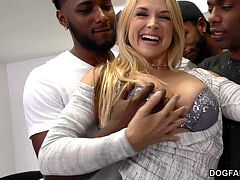 Sarah Vandella multiracial assfuck gangbang