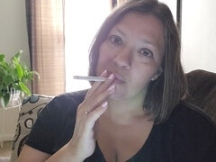 Smoking, bbw smoking, plumper