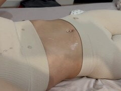 Amaterji, Rit na usta, Črnke, Zunanji izliv, Stopala, Jeans, Usnje, Spandex