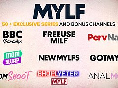 Becky Bandini and Kit Mercer dominate and suck in full-length POV movie - Mylf