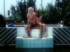 Sexy kitten Jesse Jane fucked by the pool