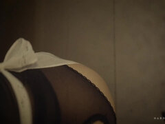 Avsugning, Gangbang, Hotell, Latex, Strumpbyxor, Liten och nätt, Verklighet, Slav