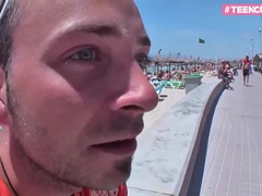 German Guy fucks 18yo Teen in Mallorca Holidays