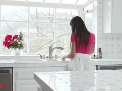 18, Tyttö, Iso kulli, Isot tissit, Suihinotto, Rintava, Karvainen, Rankka