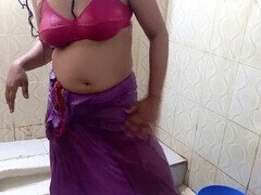 18 ans, Salle de bains, Derrière les coulisses, Couple, Cocu, Indienne, Chatte, Toilettes