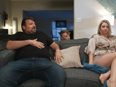 Americano, Culo grande, Tetas grandes, Pareja, Polla, Estilo perrito, Madres para coger, Hilo dental