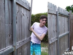 Rubia, Estilo perrito, Lamidas, Masturbación, Al aire libre, Piscina, Coño, Tetas