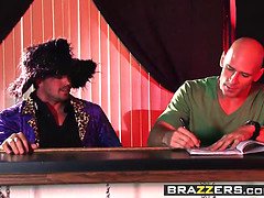 Alura Jenson & Johnny Sins get down and dirty with stepmom's big tits and tight pussy