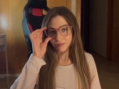 Blowjob, glasses, glasses