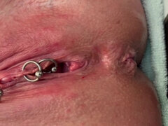 Amatoriale, Femmina, Masturbazione, Mamma che vorrei scoparmi, Piercing, Figa, Solo, Schizzi