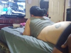 Bbw, Velký zadek, Velké péro, Černé, Creampie, Italské