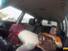 Fake Driving School - USA Babe Gets UK Butt Fuck Intercourse 2 - Ryan Ryder