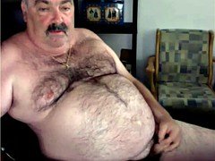 grandpa cum on cam