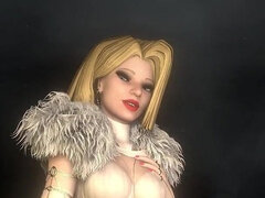 Tridimensionnel, Anal, Grosse bite, Blonde, Futanari, Jeunes transsexuelles thaïlandaises