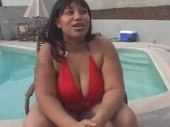엉덩이, 크고 아름다운 여자, 흑인, 약간 뚱뚱한, 음경, 에보니, 지방