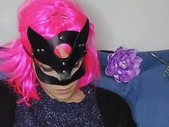 아마추어, 여자, 글로브, 수음, 보지, 혼자, 젖가슴