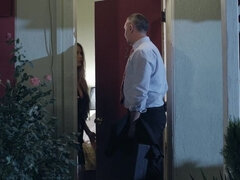 Isot tissit, Pettää, Takaapäin, Hotelli, Selkäsauna, Ulkona, Pillu, Tatuointi