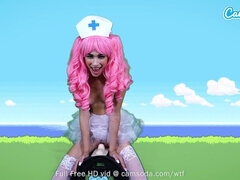 Hd, Masturbacja, Pielęgniarka, Orgazm, Drobna, Solo, Cycki, Zabawki