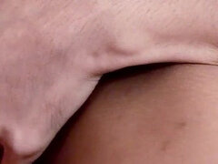Guy Gets Fucked by Skinny Asian Tranny White and Gets Orgasm
