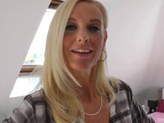 German housewife is happy to fuck famous Conny Dachs