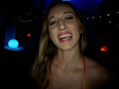 Amateur, Grosse bite, Lingerie, Masturbation, Pov, Maigrichonne, Adolescente, Nénés