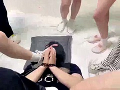 Asiatique, Chinoise, Pieds, Fétiche, Fétiche des pieds