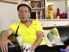 Blasen, Stiefel, Britisch, Braunhaarige, Aufs gesicht abspritzen, Hd, Mutti, Strümpfe