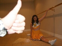 デカ尻, デカチン, デカパイ, フェラチオ, チアリーダー, バック, ハメ撮り