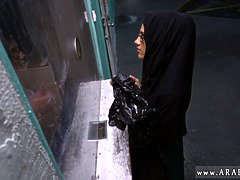 Muslim girlboss desperate arab woman bangs for cash
