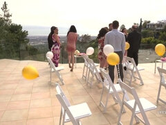 Traseiro, Pau, Sexo grupal a quatro, Hardcore, Mãe gostosa, Pontos de vista, Xoxota, Adolescente