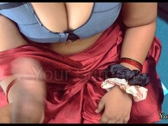 Step-mother in law takes stepson's cock Bhojpuri total flick