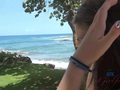 ビーチ, 中出し, 眼鏡, ふっくら乳首, 剃毛, おもらし, オッパイの, バイブレーター