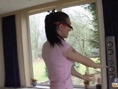 Kate and Donald: The Blindfolded Cock Challenge